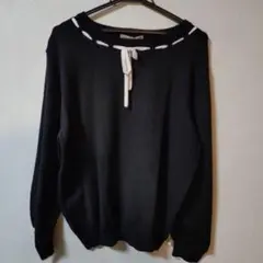 しまむら★はなゆん りぼん装飾 セーター新品タグ付き4L