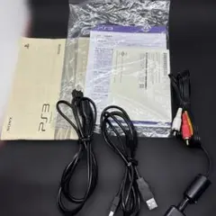 PS3 USB AV 電源ケーブル 取扱説明書セット