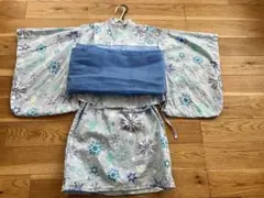 アナ雪 浴衣 ガールズ 110～120cm