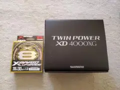 シマノ ツインパワーXD4000XG 新品未使用 ライン付き