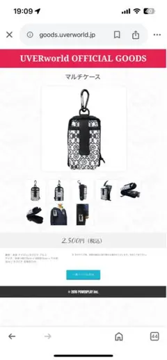 UVERworld - UVERworld 日産スタジアム 限定グッズ カラビナ キーホルダー チラシ付 UVERworld - UVERworld 日産スタジアム 限定グッズ カラビナ