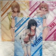 やはり俺の青春ラブコメはまちがっている　俺ガイル　水着クリアファイル　セット