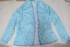 水色ドットラッシュガード 160サイズ