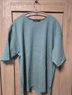 グリーンレーベルリラクシング　オーバーTシャツ　グリーン L