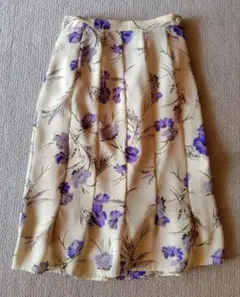 A/T ATSURO TAYAMA スカート 大人可愛い 上品　花柄 Sサイズ