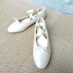 【未使用級】Le Talon GRISE ルタロングリーズ フラットパンプス25