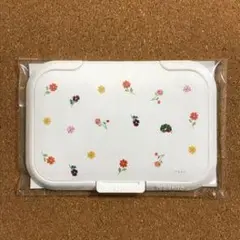 花柄ホワイトマウスパッド