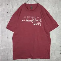 1478 US古着 GILDAN ギルダン バーガンディ Tシャツ XL 企業系