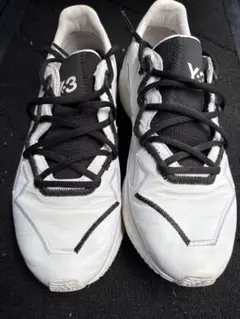 Y-3 ホワイト ブラック スニーカー25.5