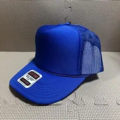新品 OTTO メッシュキャップのロイヤルブルー 青