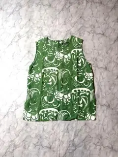marimekko マリメッコ リネン100% ノースリーブトップス