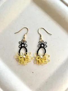 タティングレース ピアス