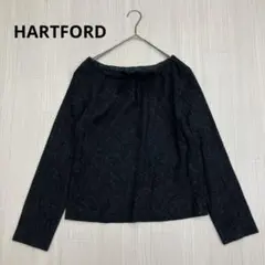 HARTFORD ハートフォード ウール アンゴラ ニット ブラウス カットソー