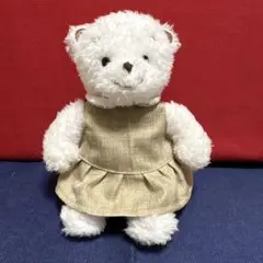 ハンドメイド　着せ替服　　　ファミリア　マスコットベア－用　ワンピース