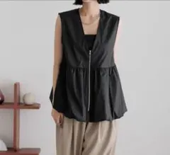 美品　LOWRYS FIRM ベストブラック黒ローリーファーム