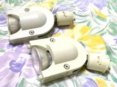 スポットライト 2個 ダクトレール ハロゲン 【USED】