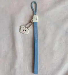 サンダーバニー水色ストラップ