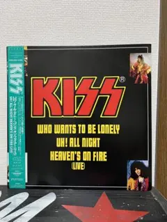 ※レア貴重盤【R15R-2005JPNオリジナル帯付きレコード】KISS UH