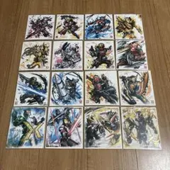 仮面ライダー色紙　仮面ライダー色紙art1 16種 コンプリート