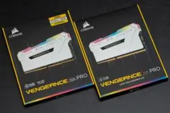 CORSAIR DDR4-3200 16GB×2セット＋RGBダミーメモリ×2