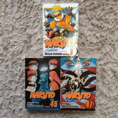 NARUTO　英語版　3冊セット