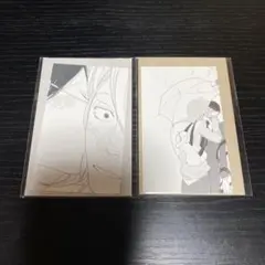 中村明日美子 原画展 同級生 キスカード 2枚セット 草壁光 佐条利人