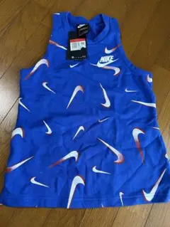 Nike ロゴタンクトップ 青