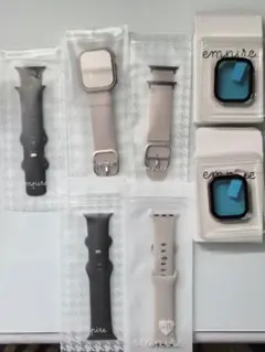 【美品】empire Apple Watch10 42mm ケース バンド