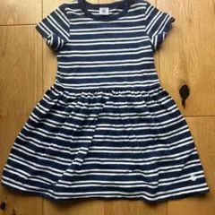 プチバトー 4ans ワンピース　ボーダー