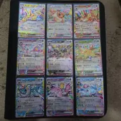ポケモンカード　ブラッキーex RR テラスタルフェス含め　ブイズ9枚セット!