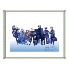 「PandoraHearts」望月淳・直筆サイン入り複製原画(-蒼に巡る旅路-) PandoraHearts」望月淳・直筆サイン入り複製原画(-蒼に巡る旅路