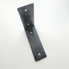 鋳鉄製 アイアン 金属 L字型ブラケット棚受 4穴