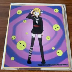 鏡音リン　Wonderful★opportunity! ワンオポ　ミニ色紙c