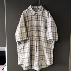最終価格 アウトドア チェックシャツ グリーン Mサイズ Outdoor