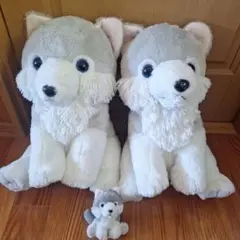 モフッとおおかみ　3点　まとめ売り