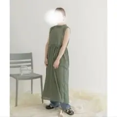 【アーバンリサーチ】ノースリーブロングワンピース