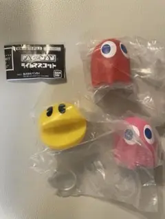 新品　パックマン　ライトマスコット　3個セット