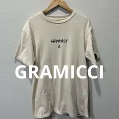 GRAMICCI グラミチ　刺繍ロゴ　Tシャツ ベージュ　S