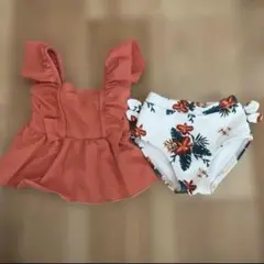 petit main 水着 女の子　80