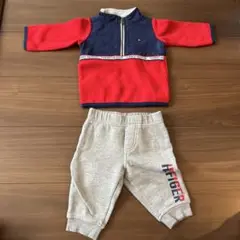 TOMMY HILFIGER セットアップ 3/6M8月末削除