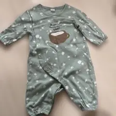 cottoli カップ柄 ロンパース 60〜70