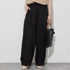 プラージュ　parachute パンツ　(36) black