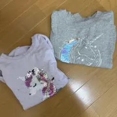 ユニコーン長袖Tシャツ120サイズ2点セット