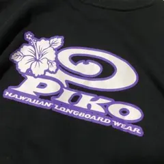 《美品》PIKO コラボクロップドスウェット ブラック　トレーナー　ピコ