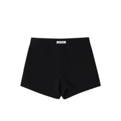 CRANK Ribbed micro shorts black パンツ クランク