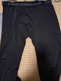 PRO COMBAT ブラック レギンス　中古