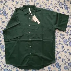 ●HALHAM コットン オーバーサイズシャツ　Ｍサイズ