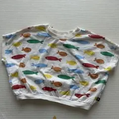 フタフタ さかな Ｔシャツ 90