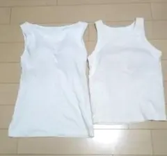 UNIQLO 　gu　ホワイト タンクトップ Sサイズ