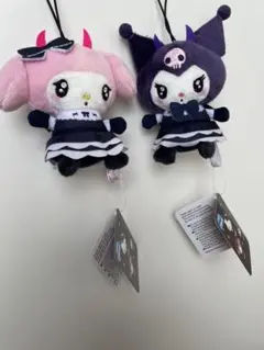 サンリオキャラクターズ ネオゴシックデビルズマスコット1 マイメロ クロミ